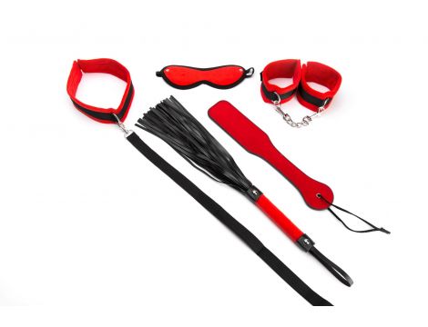Red Bondage Set