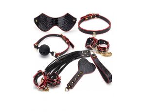 Suitcase bondage set black
