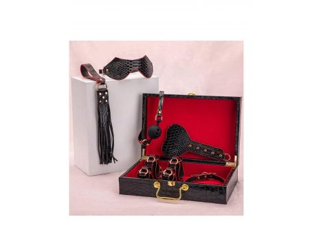 Suitcase bondage set black - 2