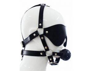 Eye Mask With Ball Gag