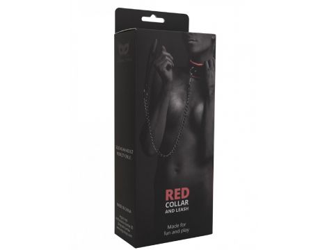 Red Collar And Leash