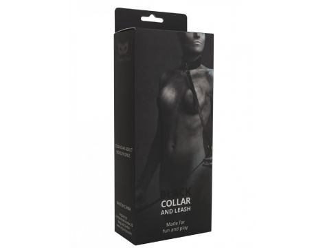 Black Collar And Leash