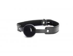 Black Ruby Ball Gag