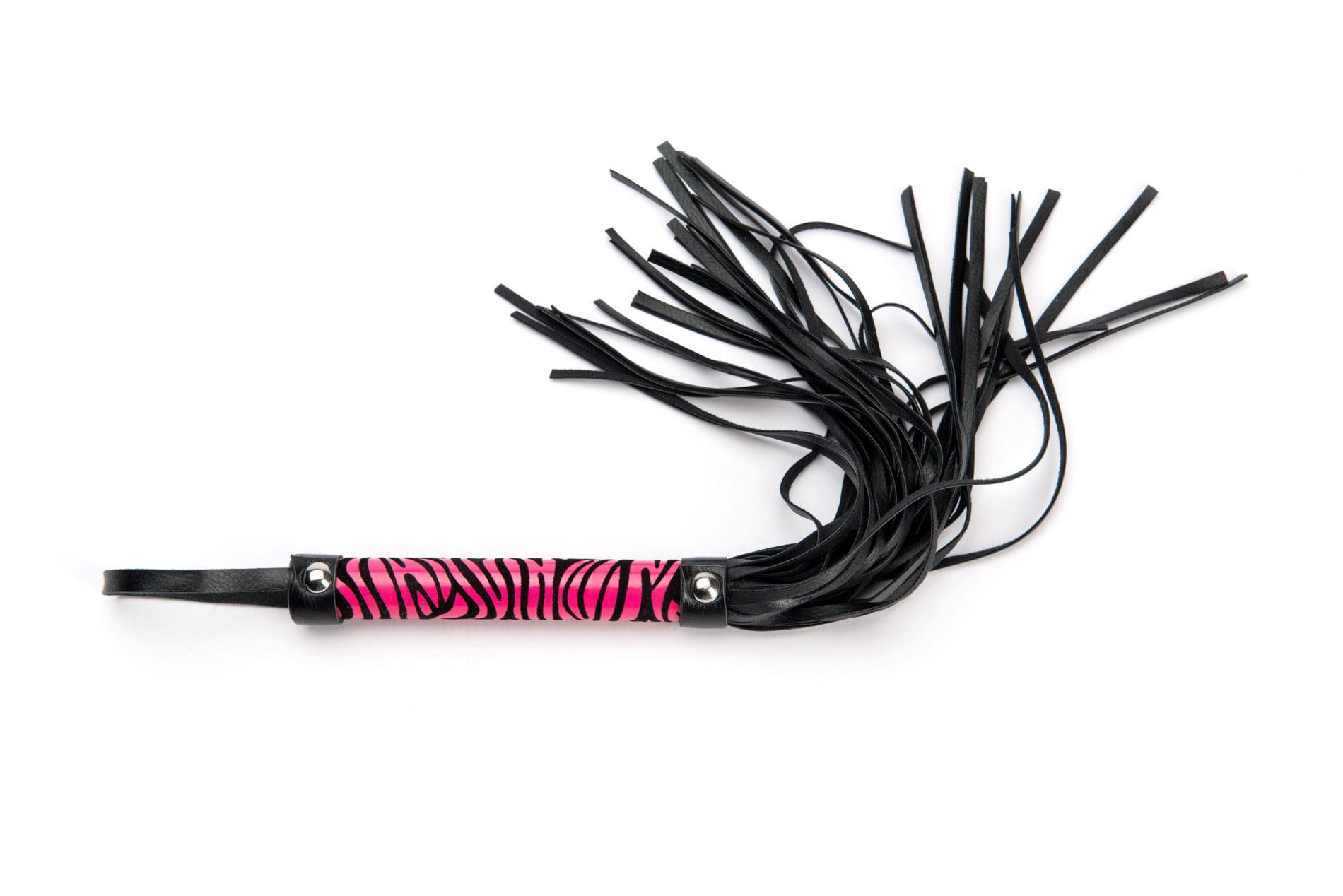 Pink Small Leopard Flogger