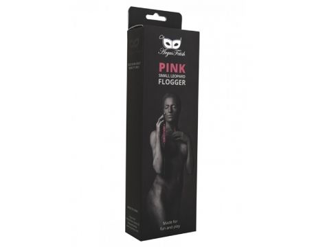 Pink Small Leopard Flogger - 2