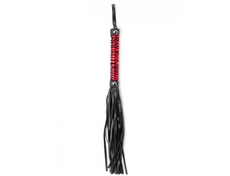Red Small Leopard Flogger