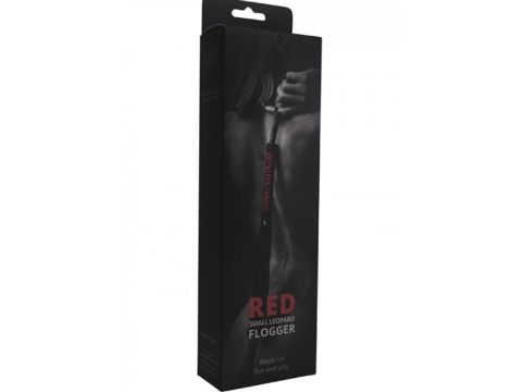 Red Small Leopard Flogger - 2