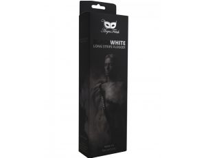 Black White Long Stripe Flogger
