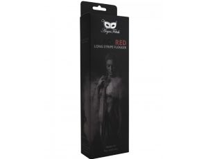 Black Red Long Stripe Flogger