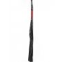 Black Red Long Stripe Flogger - 3