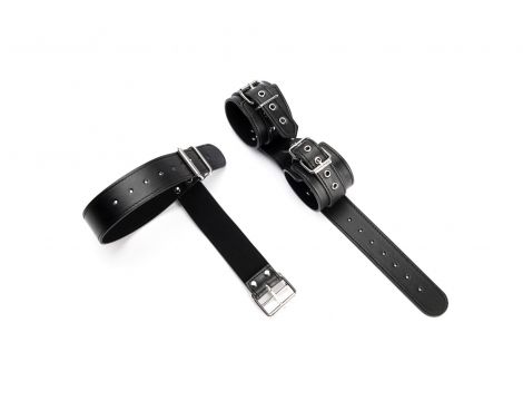Bondage Collar and Wrist Cuffs