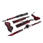 5 Pieces Leopard Bondage Set - 4
