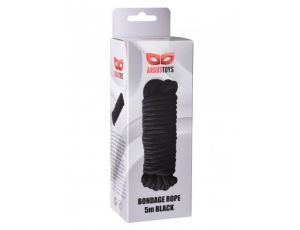 Black Bondage Rope 5m