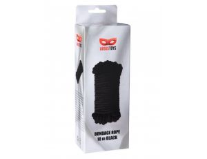 Black Bondage Rope 10m