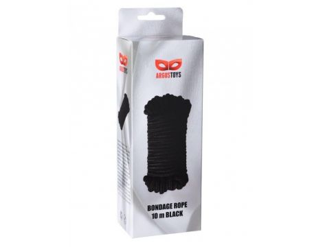 Black Bondage Rope 10m