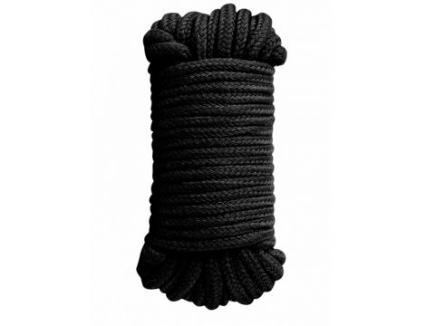 Black Bondage Rope 10m - 2