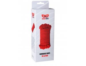Red Bondage Rope 10m