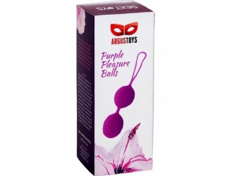 Purple Pleasure Balls - 2