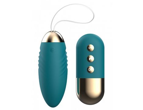 Remote Vibrating Egg Green Burst - 2