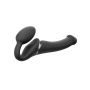 VIBRATING STRAP-ON - M - BLACK - 2