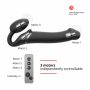 VIBRATING STRAP-ON - M - BLACK - 3