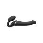 VIBRATING STRAP-ON - M - BLACK - 9