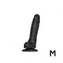 Realistyczne dildo Sliding Skin Strap-on-me czarne M - 6