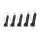 Realistyczne dildo Sliding Skin Strap-on-me czarne M