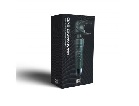 Masturbator wibrujący Man.wand EVO szary 20 cm USB - 5
