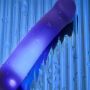Dildo realistyczne LED fioletowe Straponme 18 cm M - 10