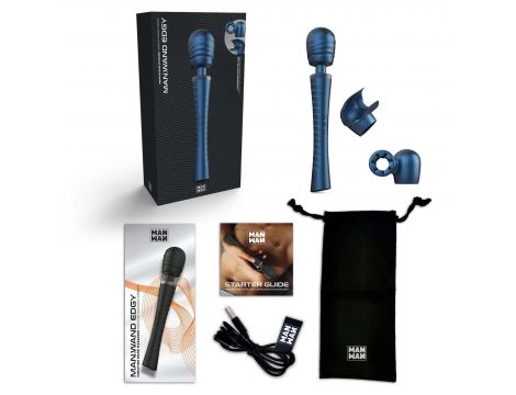 Masażer wibracyjny Man.wand Edgy Stellar Blue - 3