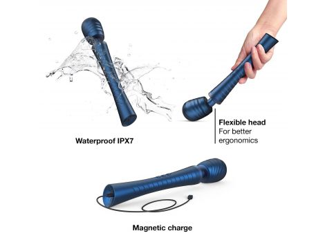 Masażer wibracyjny Man.wand Edgy Stellar Blue - 4