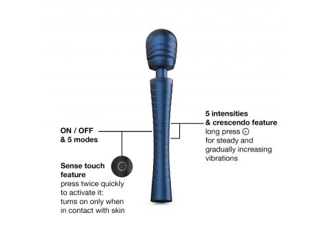 Masażer wibracyjny Man.wand Edgy Stellar Blue - 5
