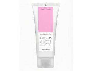 WATER-BASED MIXGLISS - SWEET BUBBLE GUM 70 ML
