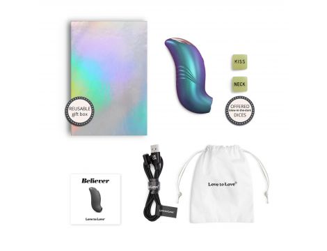 BELIEVER - IRIDESCENT TURQUOISE