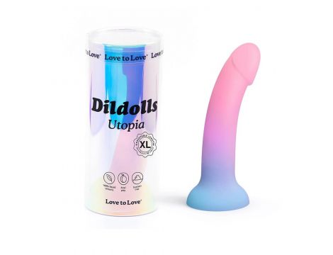 Dildo silikonowe Love to Love Dildolls Utopia XL 21 cm - 2
