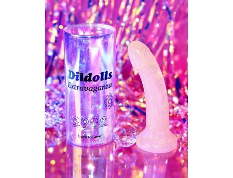 Silikonowe dildo Dildolls Extravaganza Limited Edition Love to Love - 4