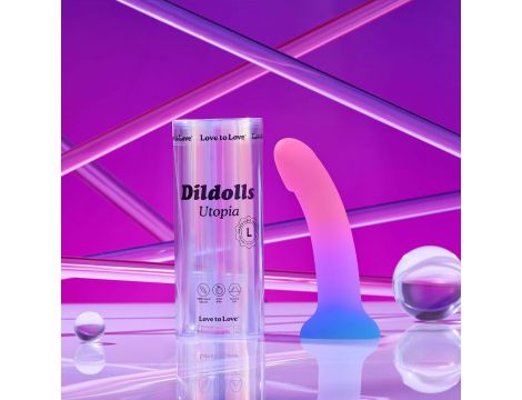 Dildo realistyczne silikonowe Dildolls Utopia L 19 cm - 3