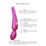 Stymulator łechtaczki Pleaser iridescent berry Love to Love - 2