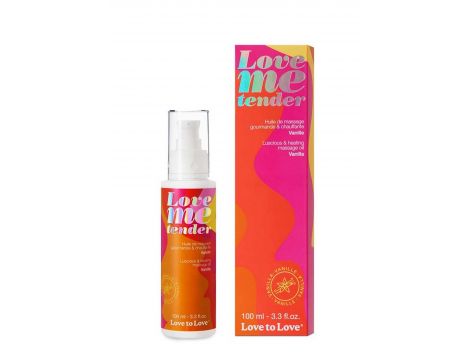 Olejek do masażu rozgrzewający waniliowy Love to Love 100 ml