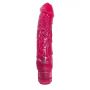 Wibrator realistyczny Jelly Boy Dorcel TPE magenta 22 cm - 3