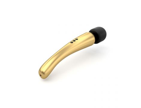 Masażer wibracyjny Dorcel Megawand złoty USB 29 cm - 2