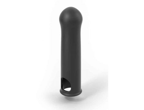 Przedłużka silikonowa Dorcel Liquid Soft XTend czarna 17 cm - 3