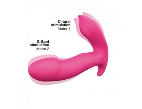 Wibrator punktu G Dorcel Secret Clit silikonowy z grzaniem USB 7 cm - 9