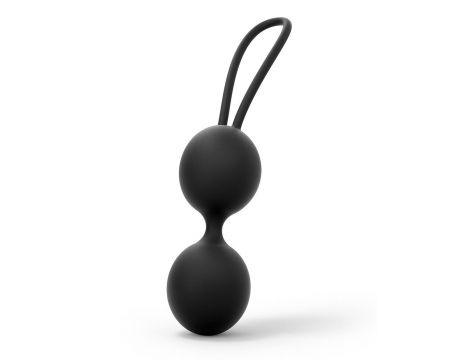 Kulki gejszy Dorcel Dual Balls Noir silikonowe - 2