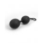 Kulki gejszy Dorcel Dual Balls Noir silikonowe - 2
