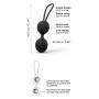 Kulki gejszy Dorcel Dual Balls Noir silikonowe - 4