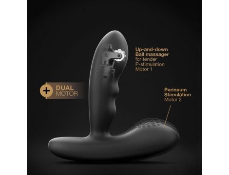 Masażer prostaty Dorcel P Stroker silikonowy pilot USB 9 cm - 5