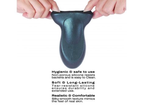 Masturbator silikonowy Dorcel Dual Sensation 14 cm - 5