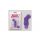 xBLISS CHITTY, MINI VIBRATOR, 10 FUNKTIONEN, WASSERFEST, SILIKON, LILA, 6,4CM